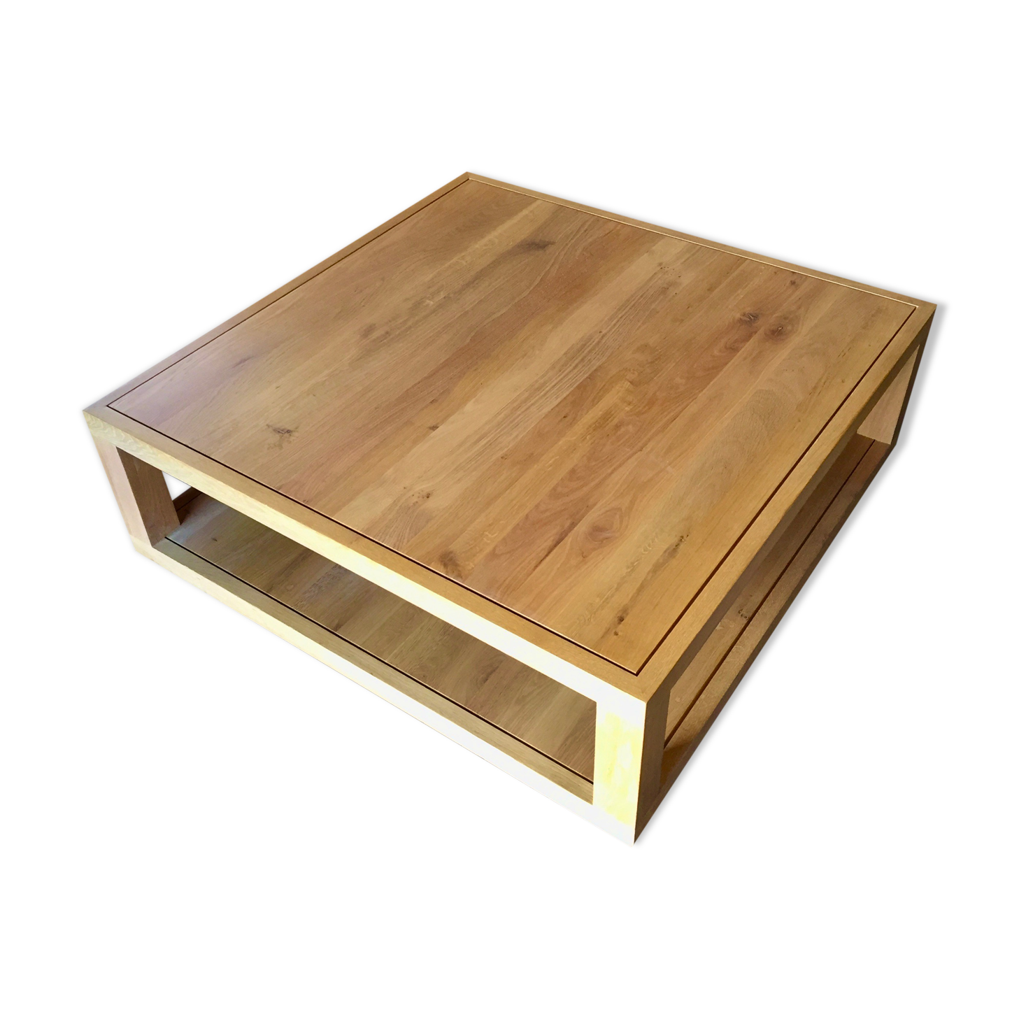 Ethnicraft solid oak coffee table