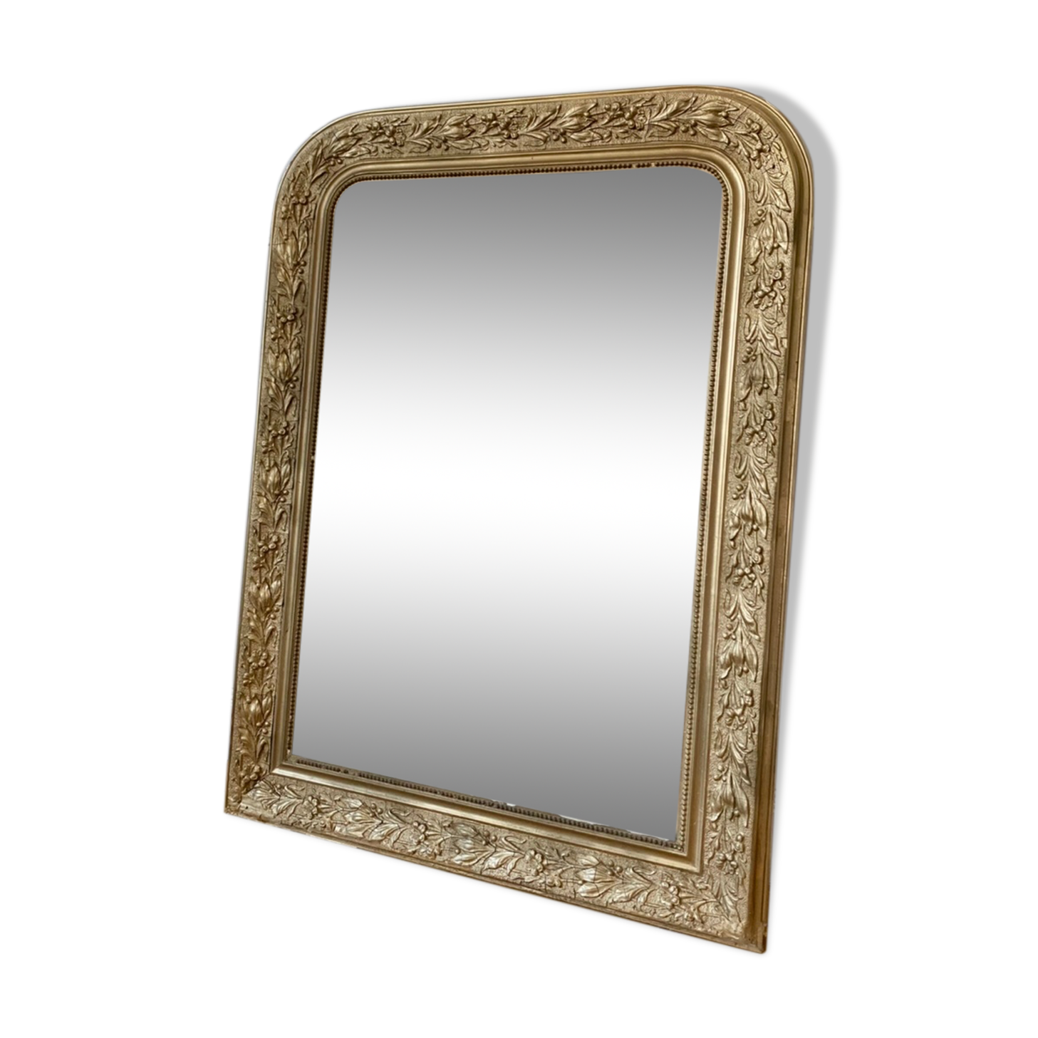 Miroir Louis Philippe doré