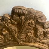 Brass mirror