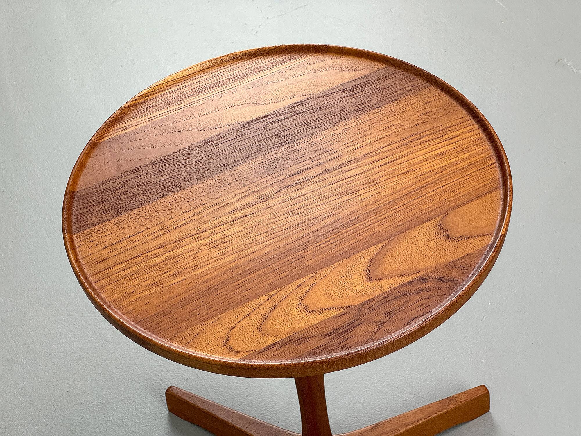 Table d'Appoint en Teck par Hans C. Andersen pour Artex, années 1950