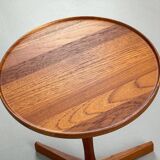 Table d'Appoint en Teck par Hans C. Andersen pour Artex, années 1950
