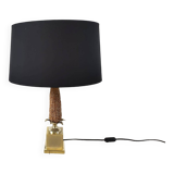 Vintage french corn table lamp, 1970s