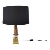 Vintage french corn table lamp, 1970s