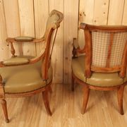 Pair of armchairs Louis XVI Directoire XVIIIth