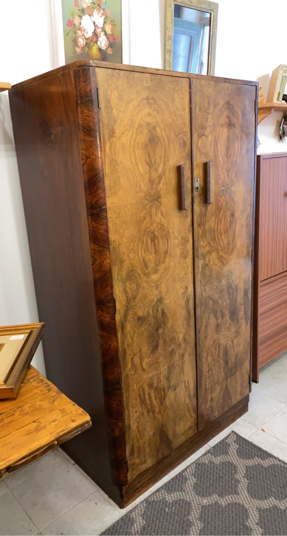 English student wardrobe cabinet 1950