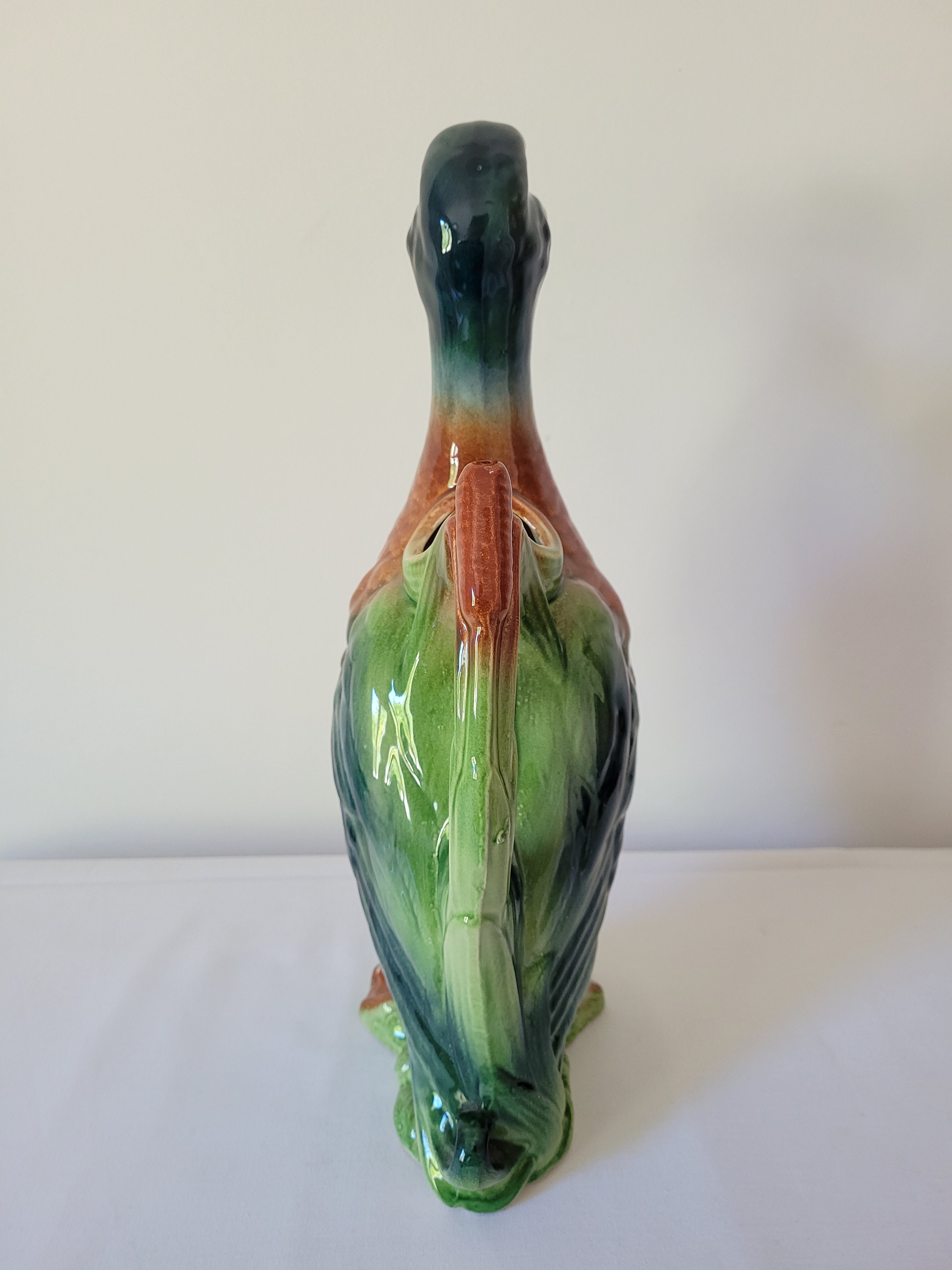 Zoomorphic pitcher duck Saint Clément