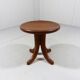 Tabouret en teck massif Dyrlund 1970-80's
