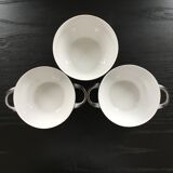Set 3 two-tone bowls