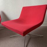 Vintage Scandinavian low chairs