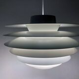 2 Scandinavian Pendant Lights • Verona • Svend Middelboe • Nordisk Solar • 1968