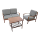 Ensemble de sièges de design scandinave, années 1970