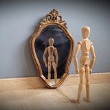 Ornate golden mirror 40x24