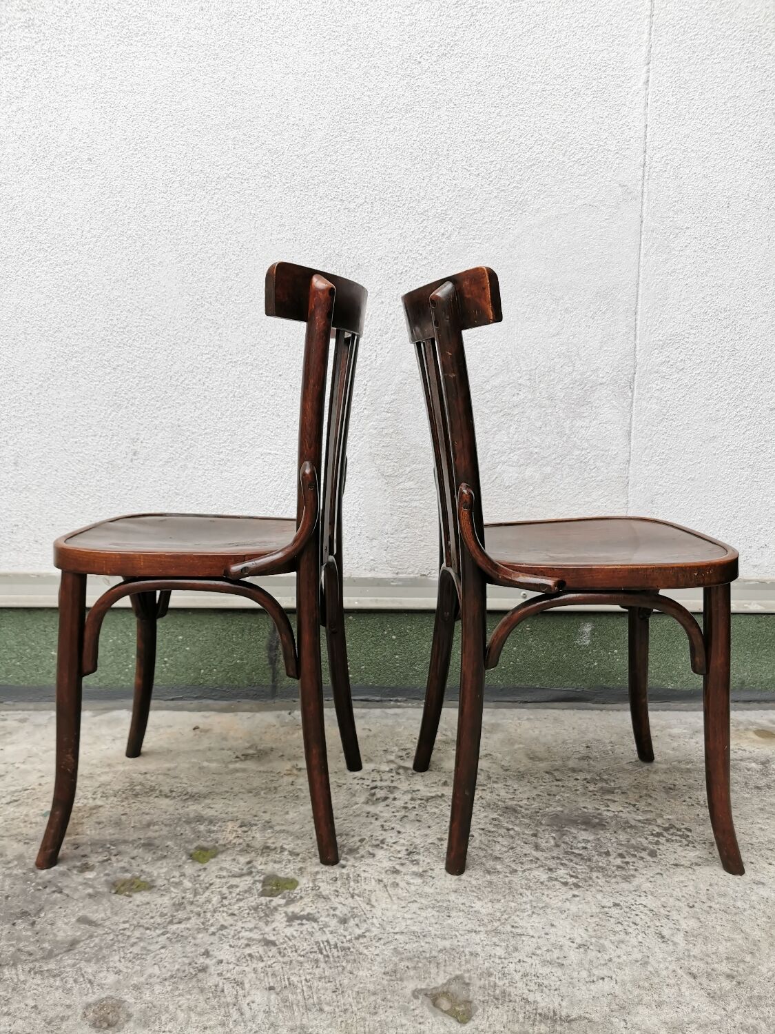 Paire de chaises bistrot authentiques années 30
