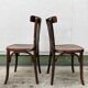 Paire de chaises bistrot authentiques années 30