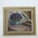 Nature morte aux bouquet de fleurs et livre