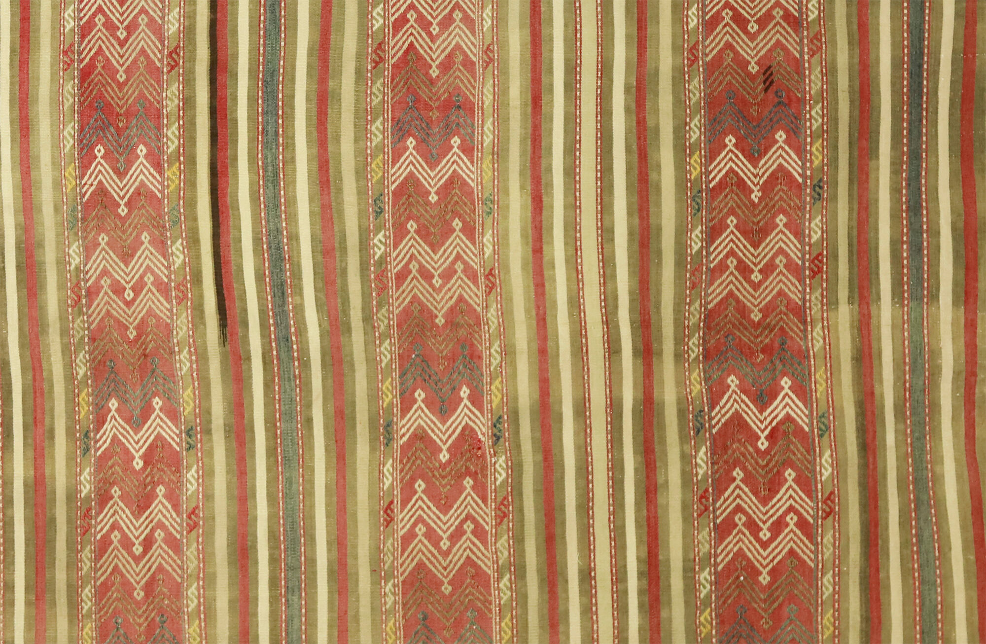 Anatolian handmade kilim rug 276 cm x 144 cm