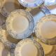 Suite of 11 flat plates iron earth
