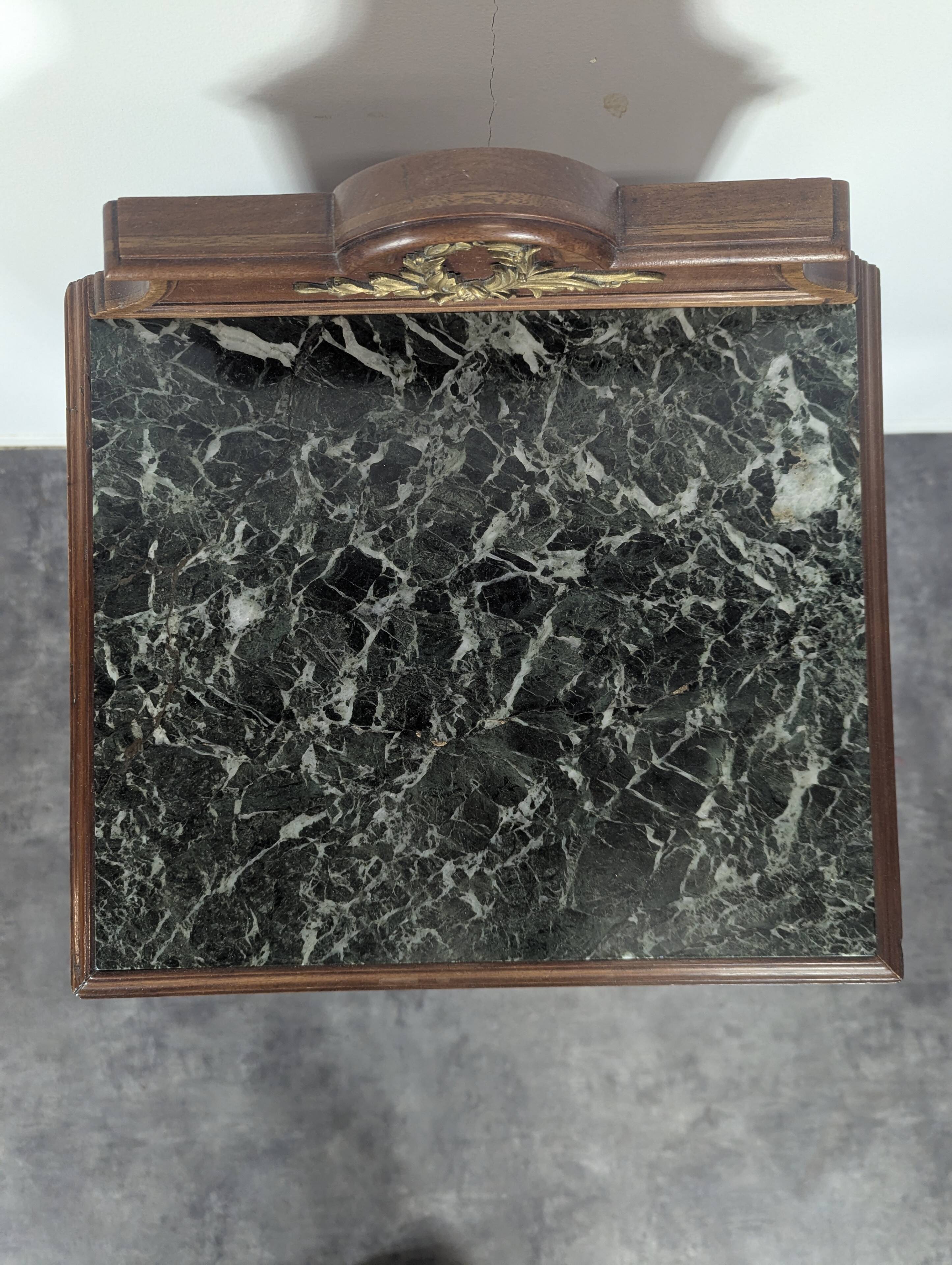 Louis XVI style mahogany bedside table Faubourg St Antoine