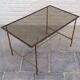 Side table with faux bamboo legs, 1962