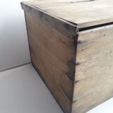 Wooden hat box