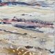 HST painting Maurice Agizeau (born in 1945) "Les Baux de Provence"