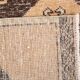 Tapis persan vintage marron 3 x 11 pour couloir, 94 x 345 cm, SK 5284