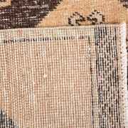 3x11 Rug For Hallway Brown Vintage Persian Runner Rug, 94x345Cm SK 5284