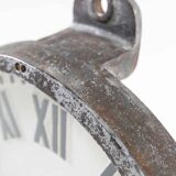 Industrial cast iron gents of leicester clock