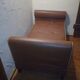 2-seater vintage fawn skai