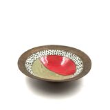 Mid-century modern ceramic bowl, France 1970s