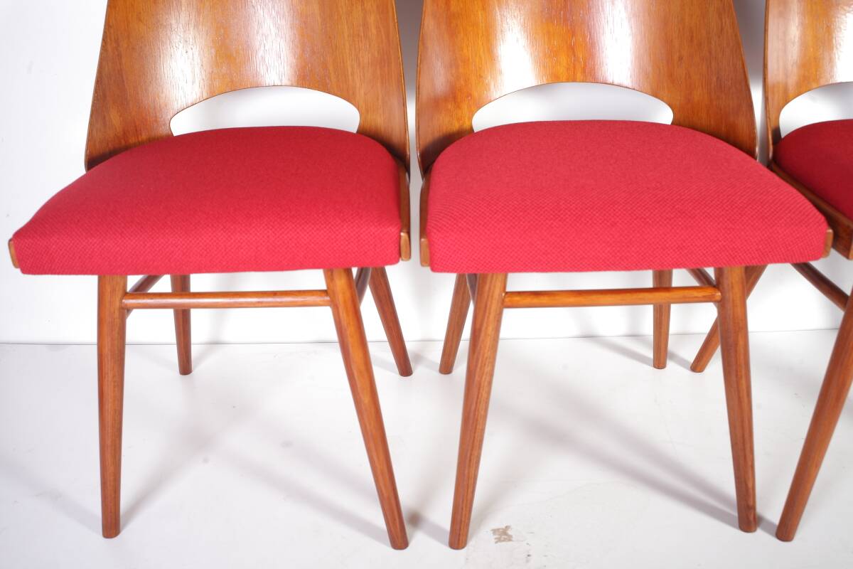 Dining Chairs by Oswald Heardtl for TON, set of 4