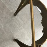Table basse bronze et onyx