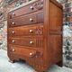 Art Deco commode, vintage antique piece with marble top.