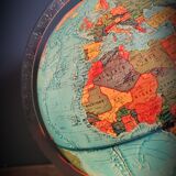 World map terrestrial 1983