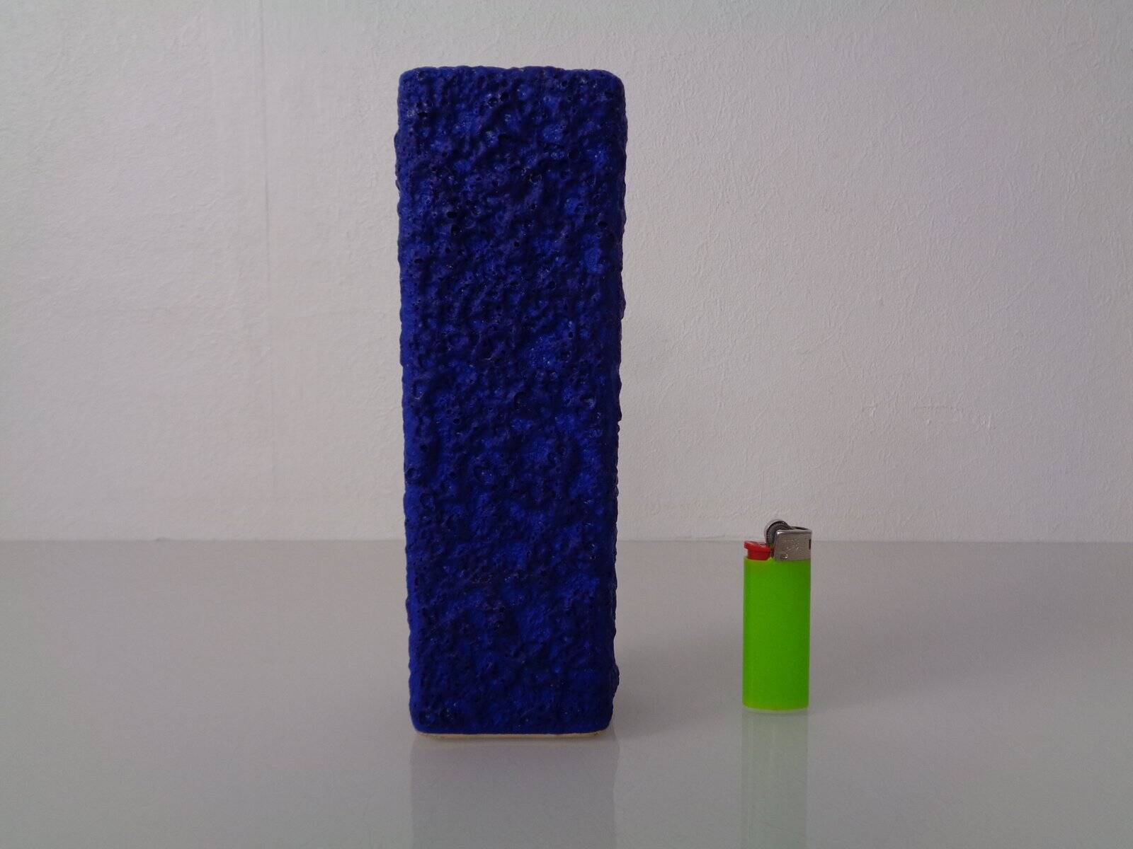 Purple and Blue Studio Ceramic Vase, Germany, 1960s