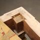 Console néoclassique ancienne en bois laqué, Italie, fin XIXe siècle