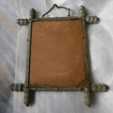 Silver bamboo mirror