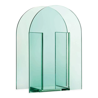 Mint green arch vase
