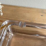 Square crystal ashtray / empty pocket