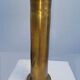 Lampe de table vintage pied cylindre en bronze