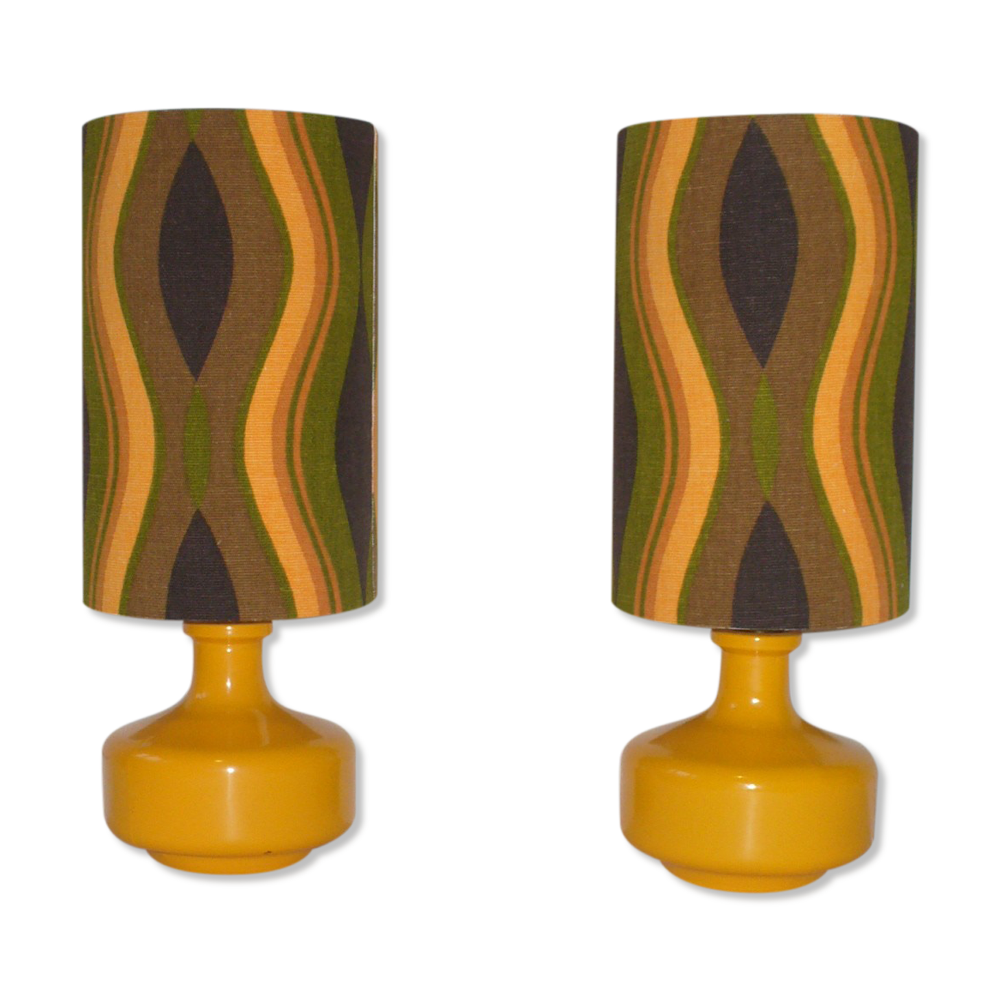 Paire de lampes des années 60/70