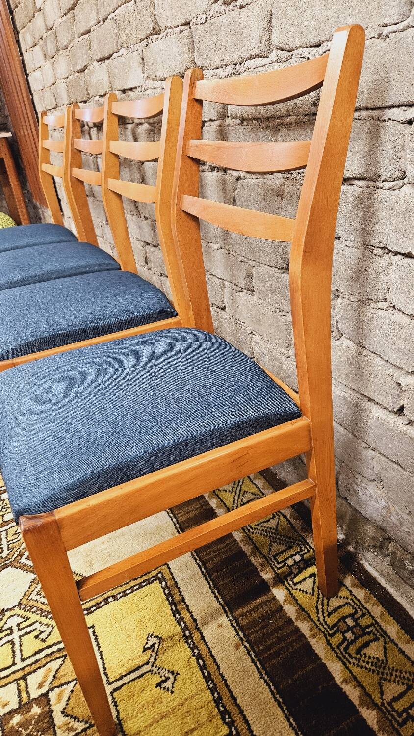 4 Scandinavian chairs, 1960