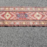 Ghazni Kazak Afghanistan Oriental Rug: 3.09 x 0.80 Meters - Fully Handmade Runner Rug