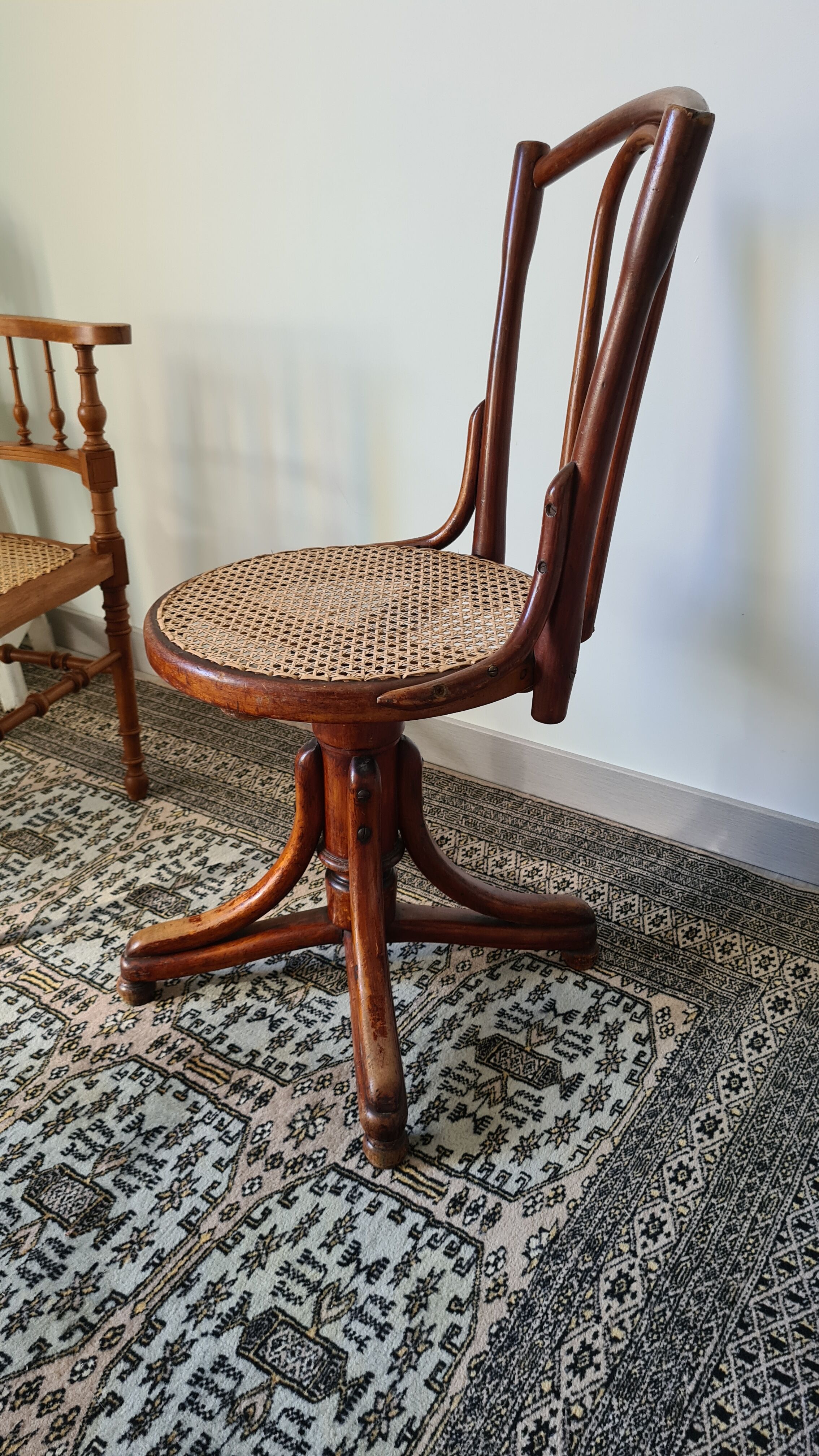 Antique office chair by J&J KOHN