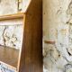 Vintage wall shelf with two shelves, 1970's