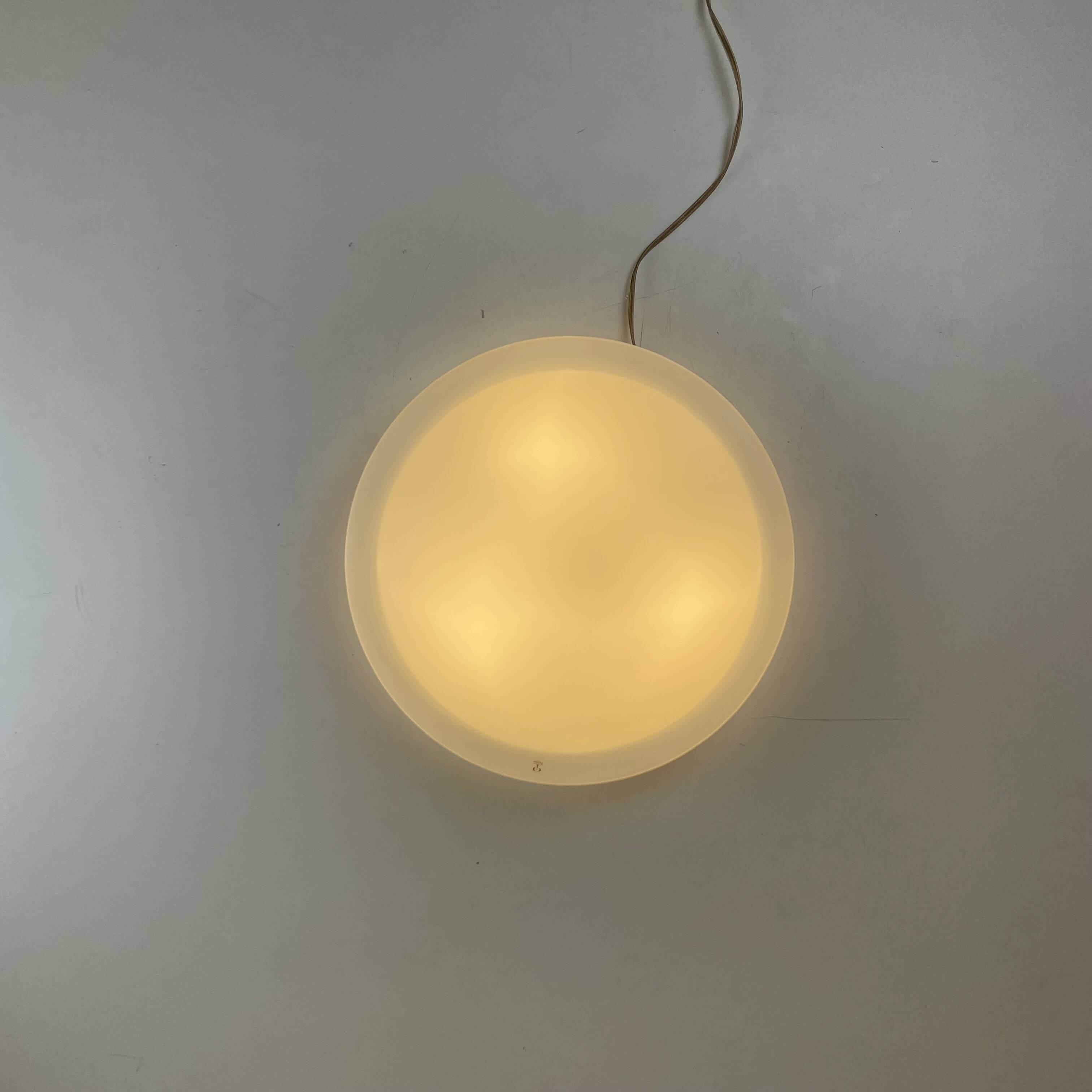 Opaline Ceiling Lamp by Peill+Putzler, Germany, 1980s