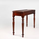 Table d'appoint anglaise élégante du milieu du XIXe siècle en bois massif