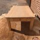 Light oak coffee table