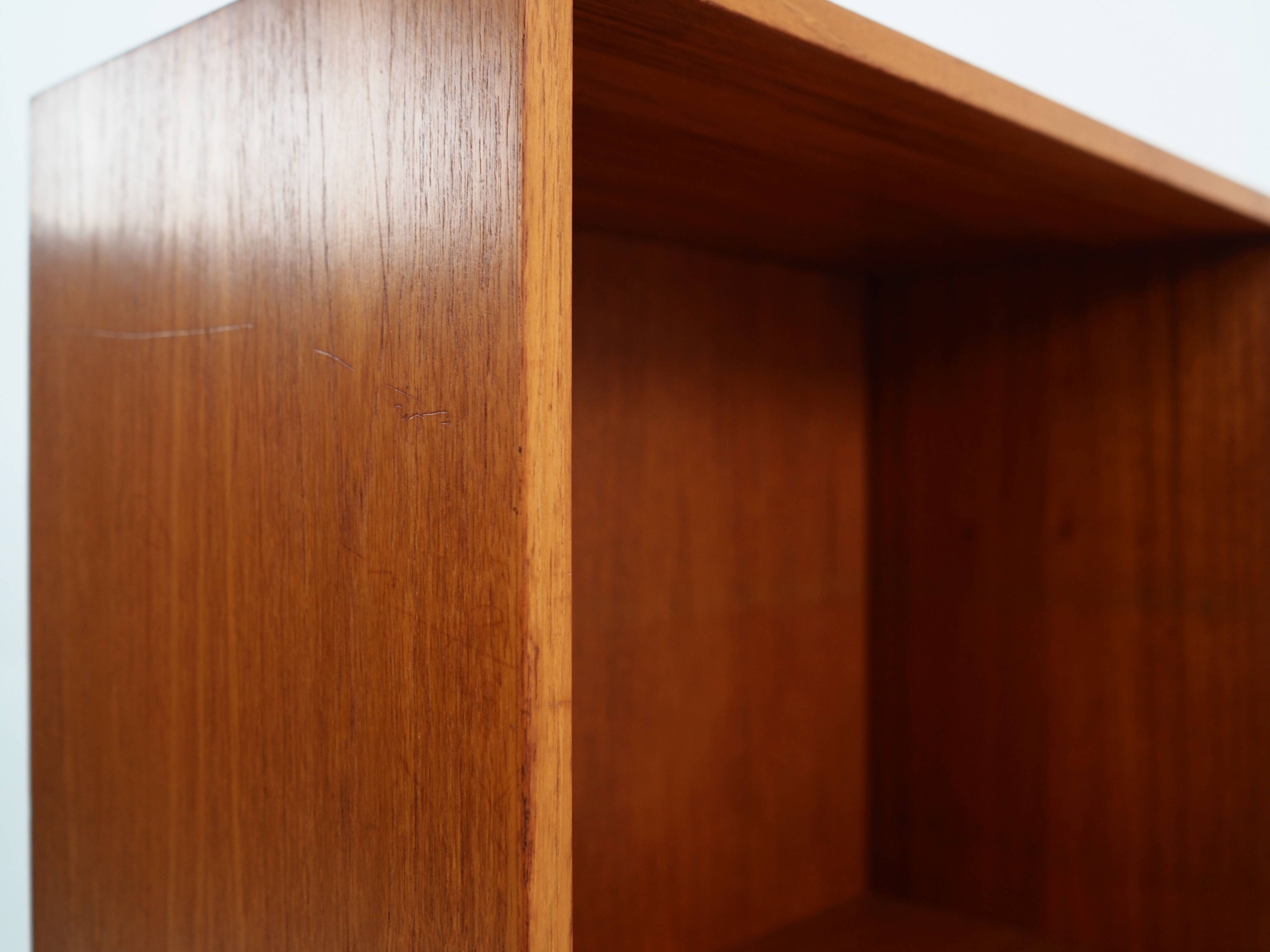 Teak bookcase, Danish design, 1970s, production: Denmark