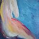 Female nude, oil on canvas, impressionist style, framed, signed J.Bénard